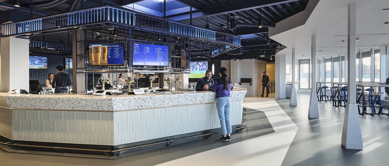 Commercial Stone Worktop, Stone Worktop, Natural Stone Worktop, Stone Worktop in Commercial Sapce, Stone Bar Top, Stone Worktop For Bar