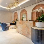 Stone Worktop, Natural Stone Worktop, Stone Front Desk, Stone Receptionist Worktop, Stone Reception Desk,