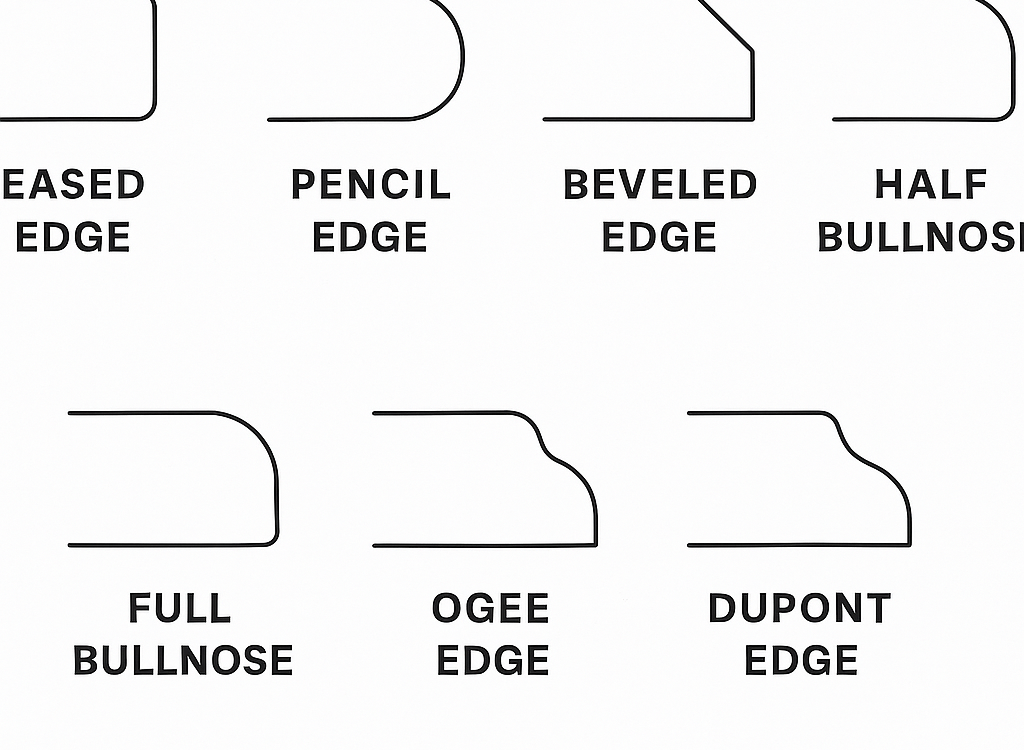 Edge Profile, Stone Worktop Edges, Edge